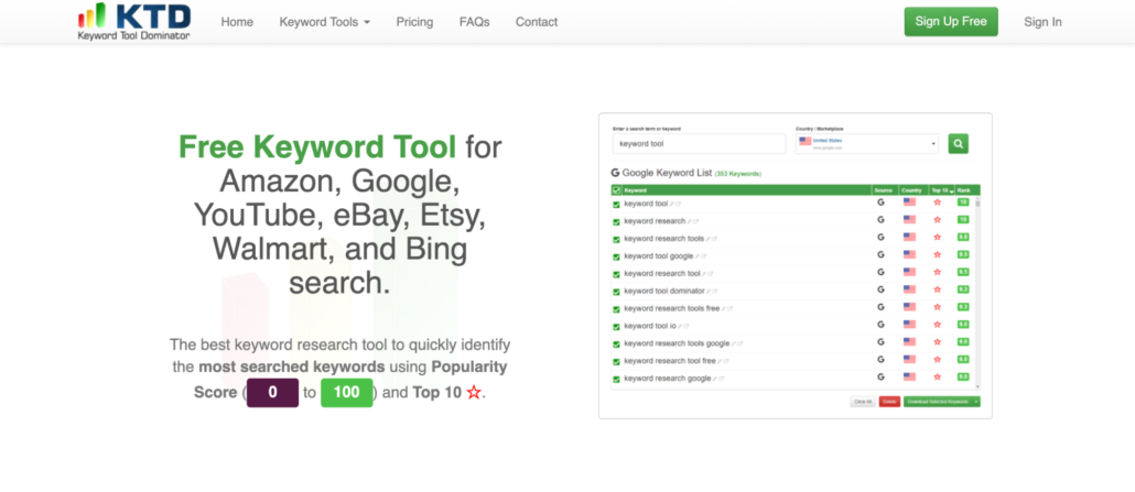    ابزار تحقیق کلمات کلیدی مناسب - Keyword Tool Dominator 